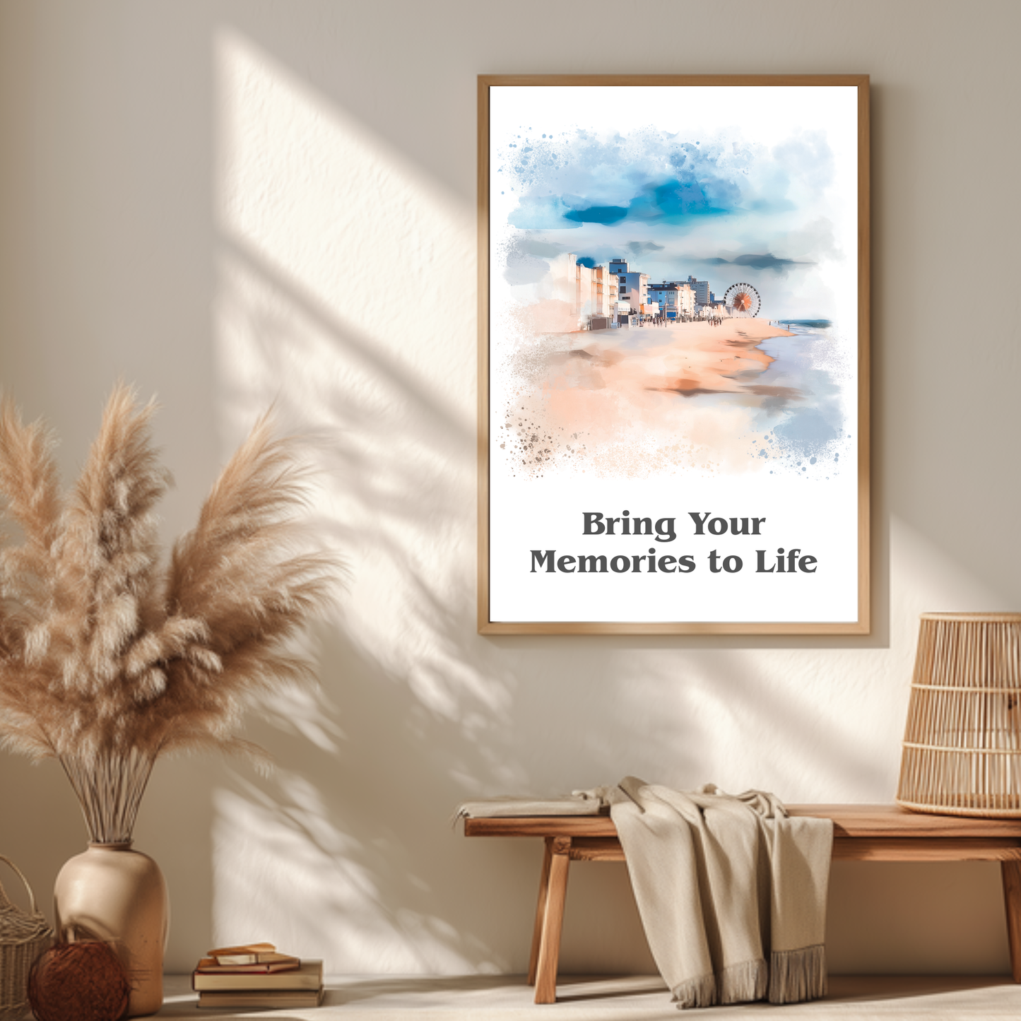 Custom Signature Travel Art